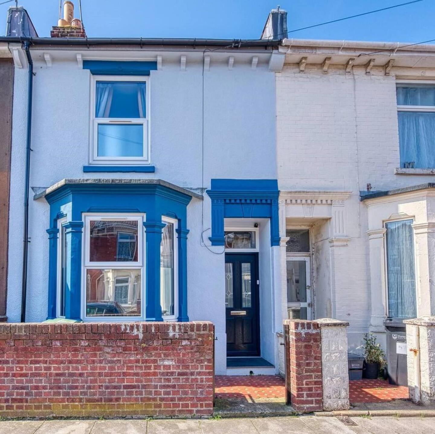 2 Bedrooms Modern, Stunning & Stylish Contractor House, Prime Portsmouth Location With Free Parking Permit, Summer Special Offer!! - By Blue Puffin Stays Exterior photo